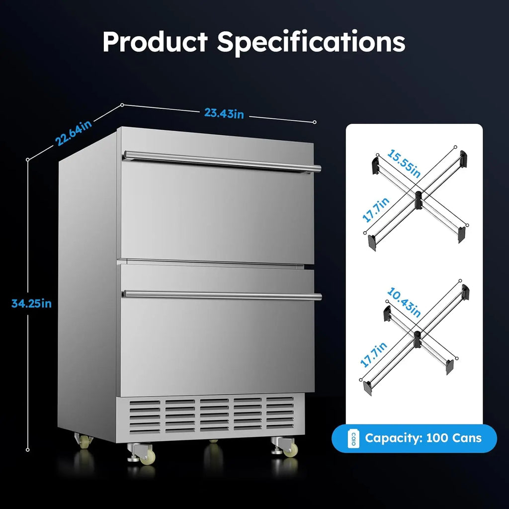Outdoor Refrigerator for Patio