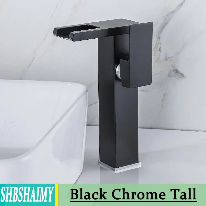 Hydropower Luminous LED Waterfall Faucet