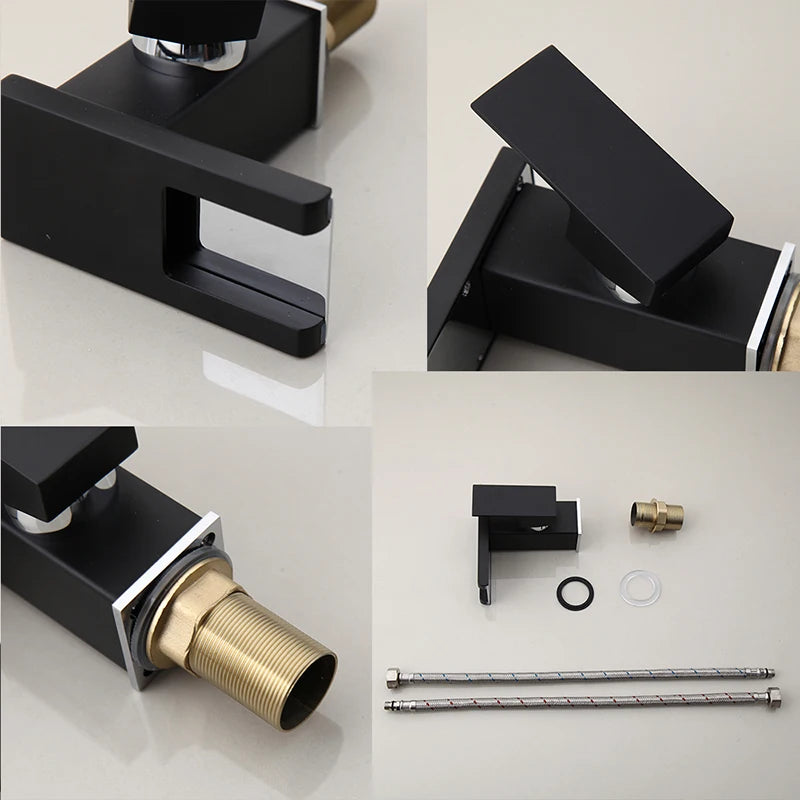 Hydropower Luminous LED Waterfall Faucet