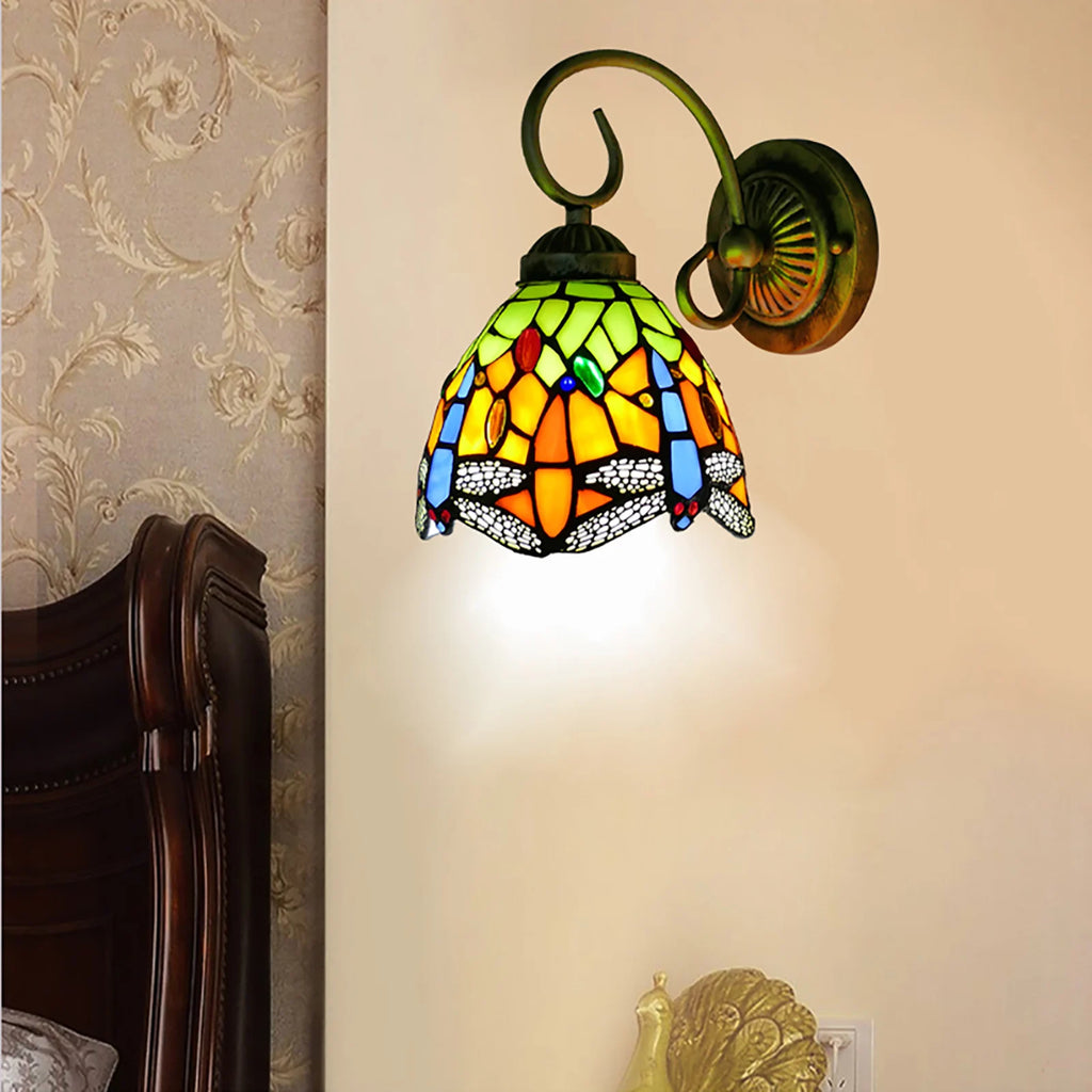 Stained Glass Wall Light