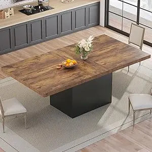 Faux Marble Dining Table