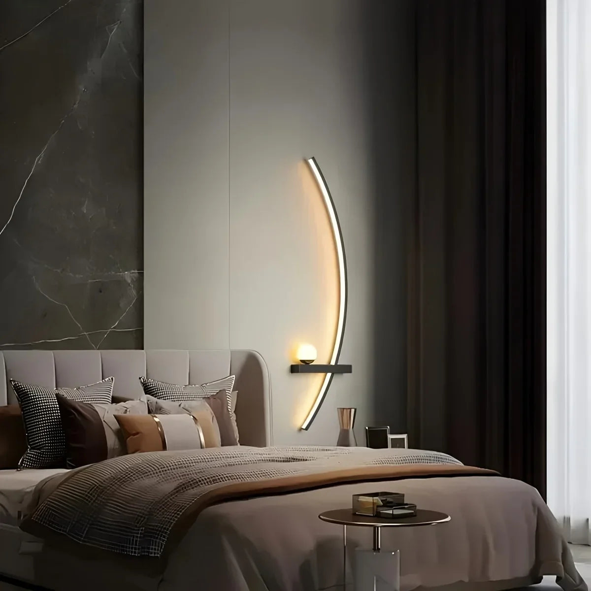 Modern Adjustable LED Wall Sconce (2pcs)