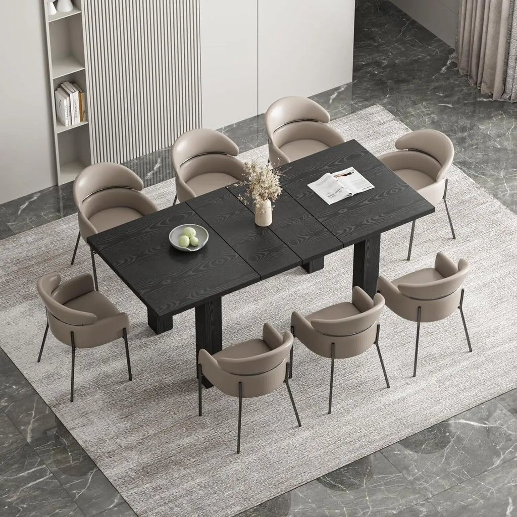 Extendable Dining Table for 6-8