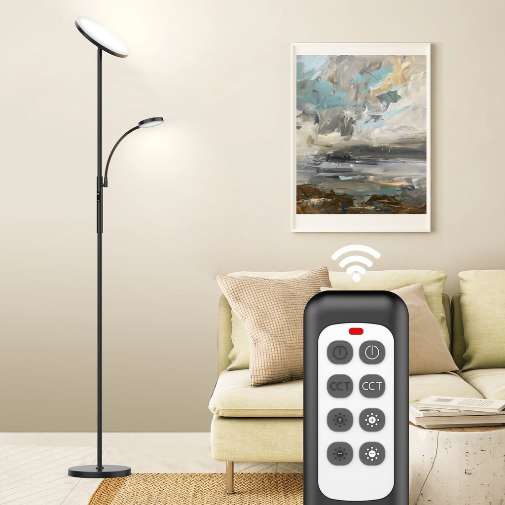 LED Floor Lamp with Remote Control
