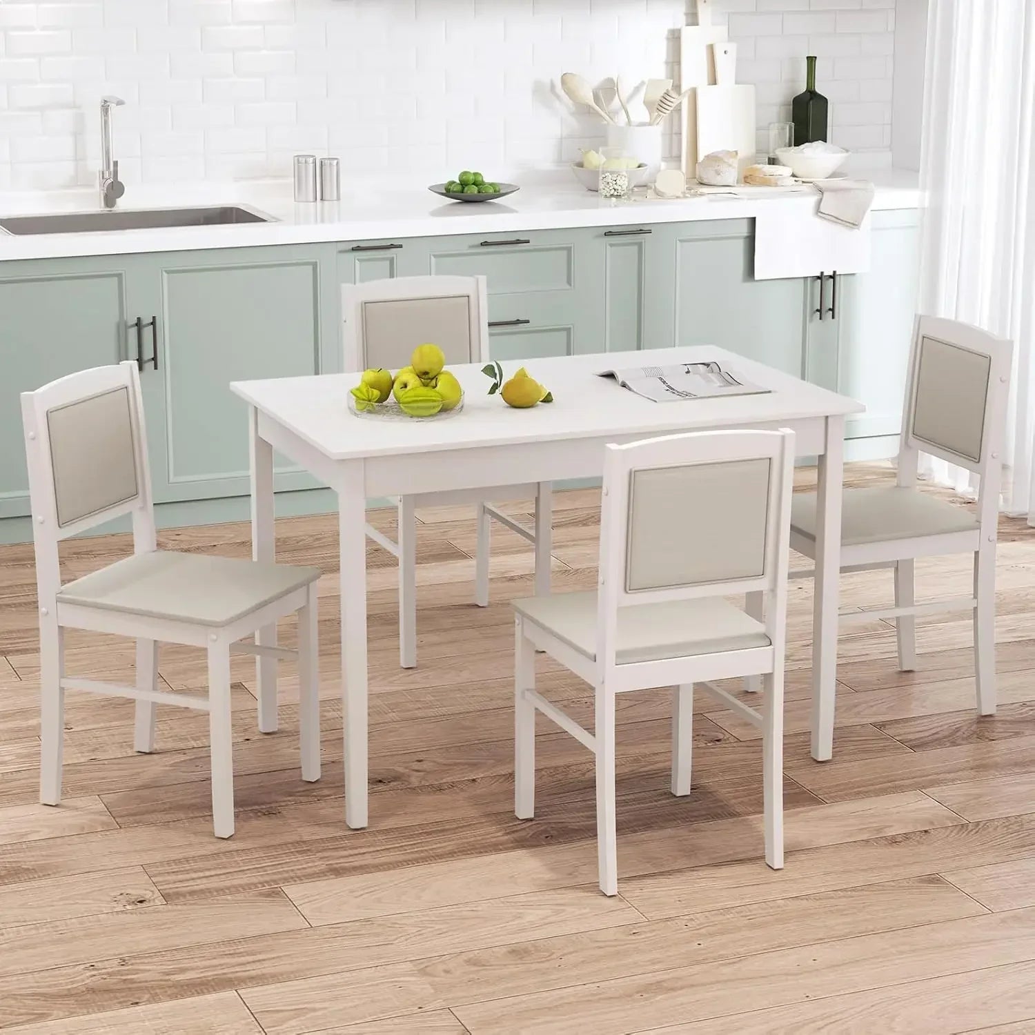 5-Piece Dining Table Set for 4
