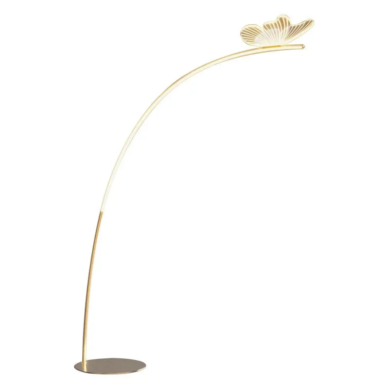 Modern Butterfly Arc LED Floor Lamp