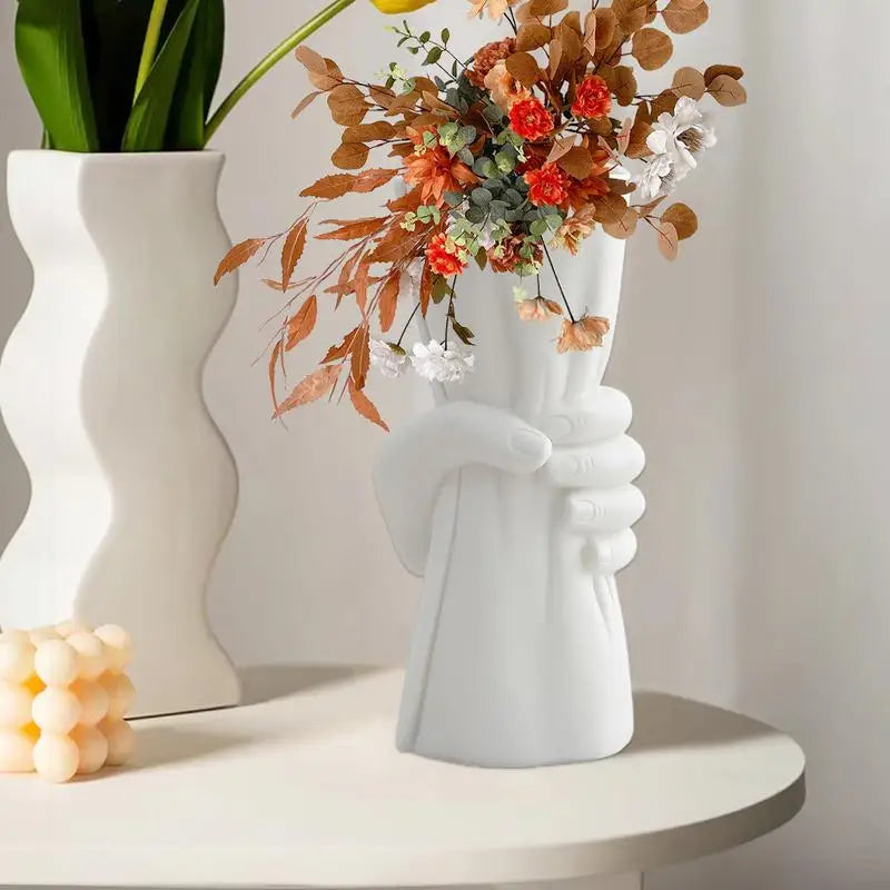 Ceramic Female Body Vase Abstract Art Flower Holder