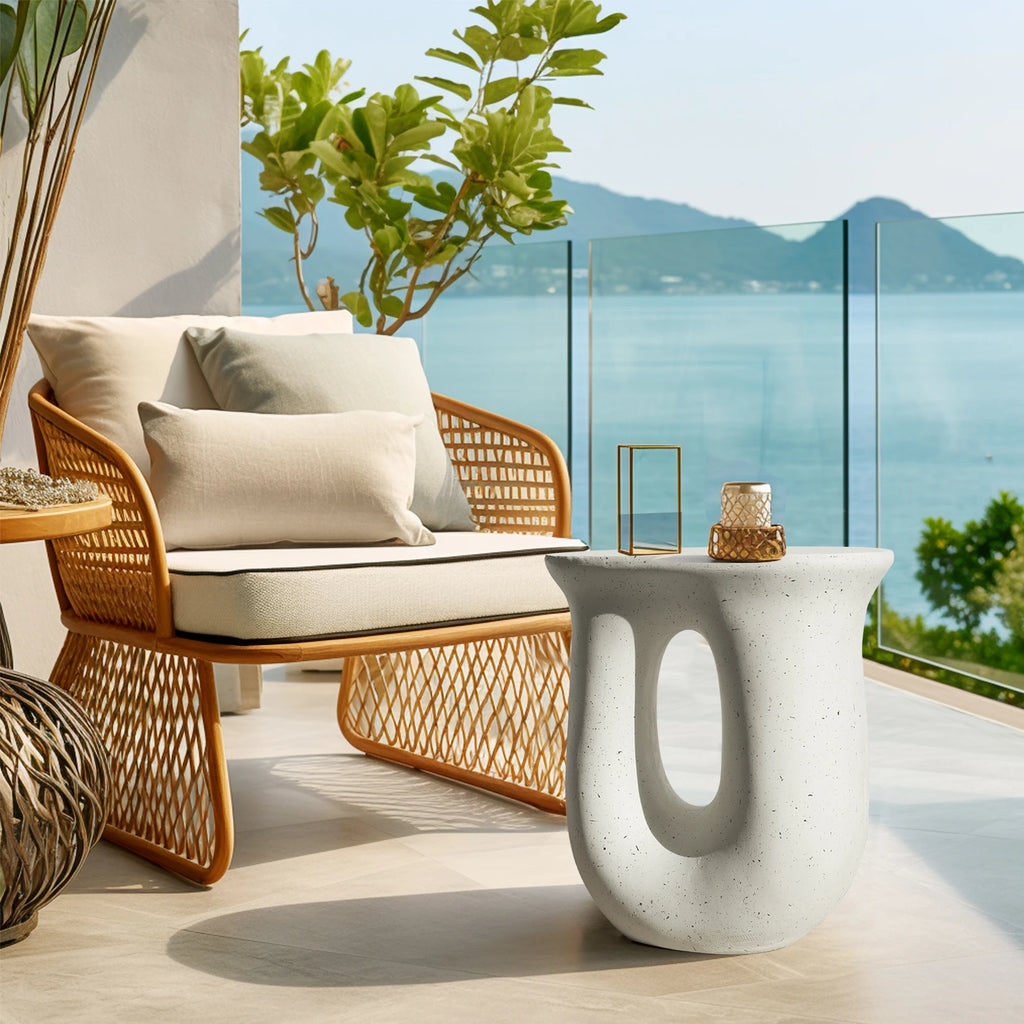 Pedestal Table Stand Plant Stand 17.7"