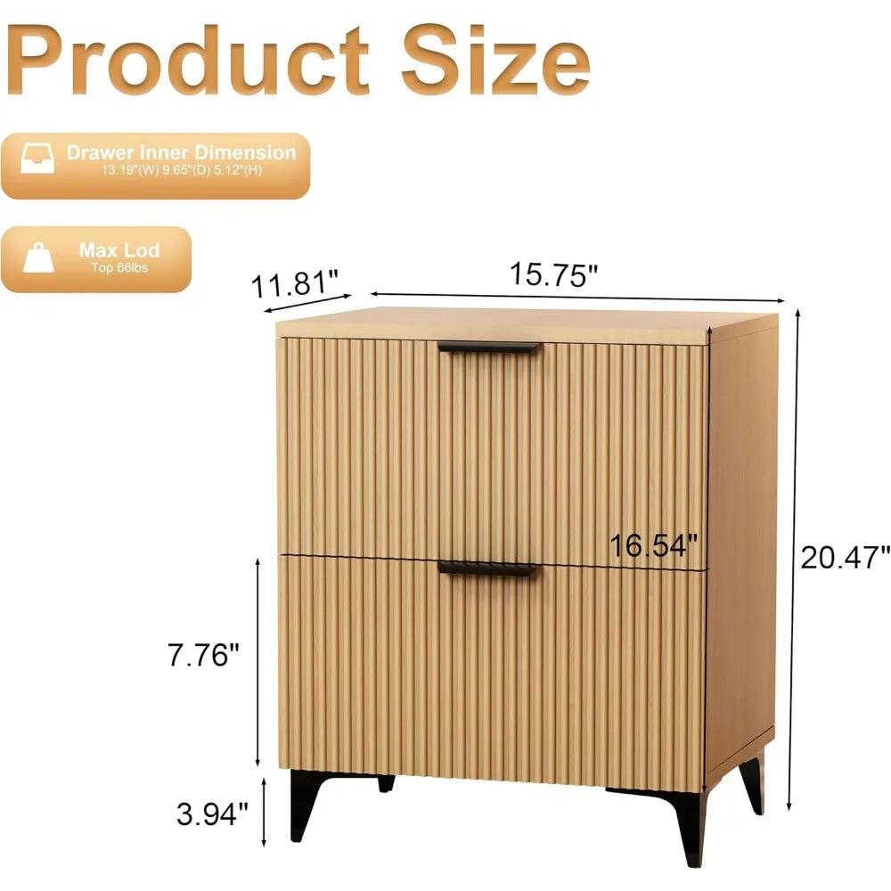 Royal Windsor Style Fluted Nightstands