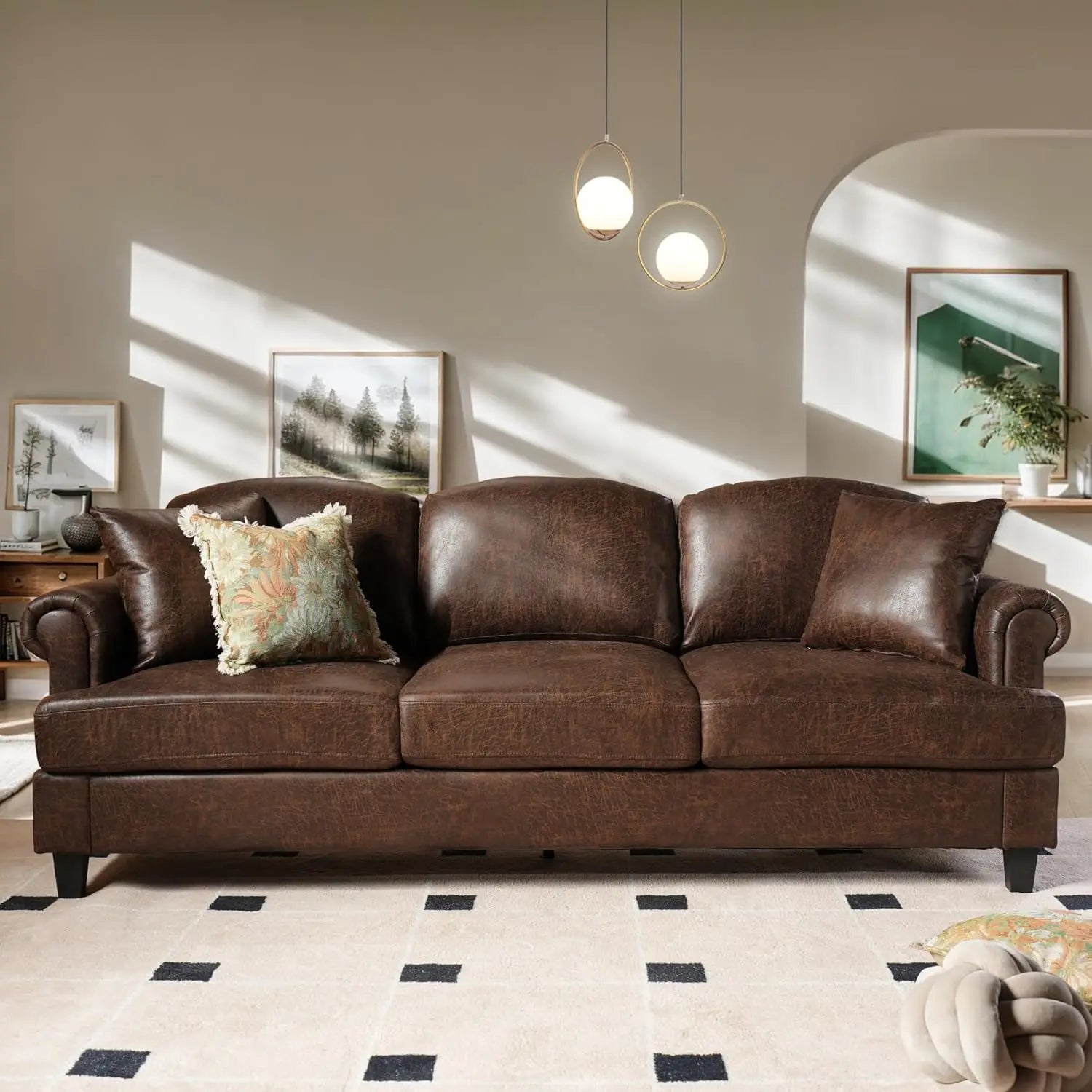 3 Seater Sofa Couch with Deep Seat