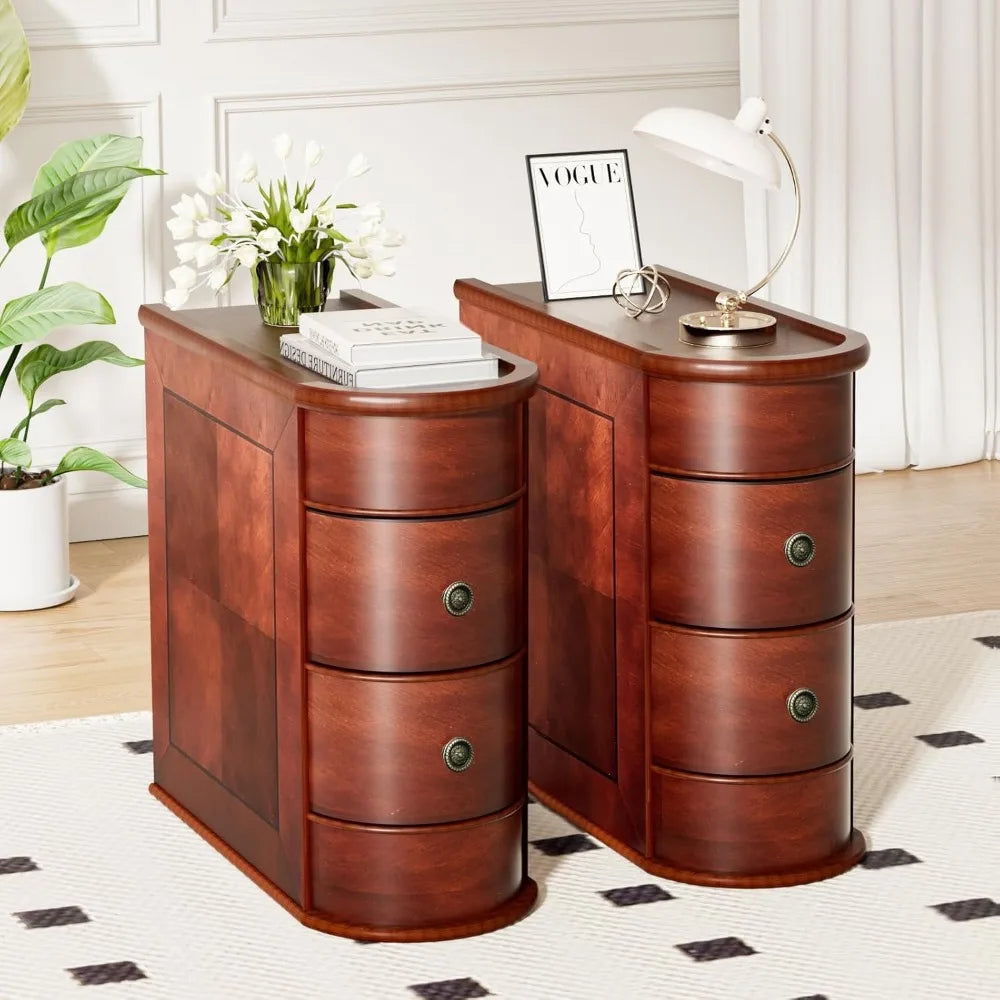 Solid Wood End Table