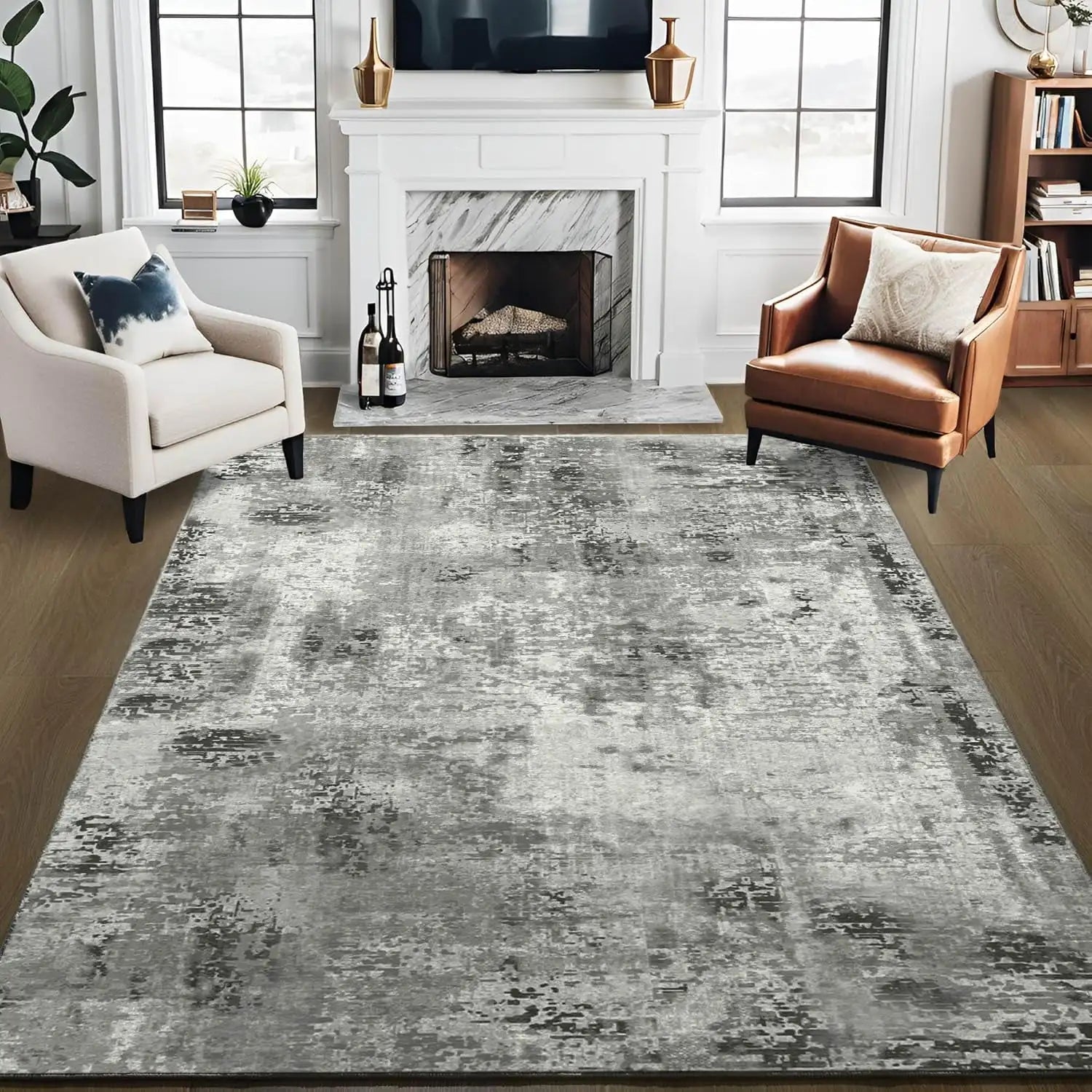 Modern Abstract Area Rug