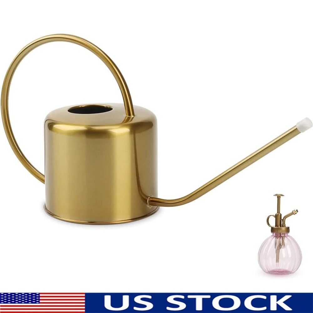 Stainless Steel Long Spout Watering Can