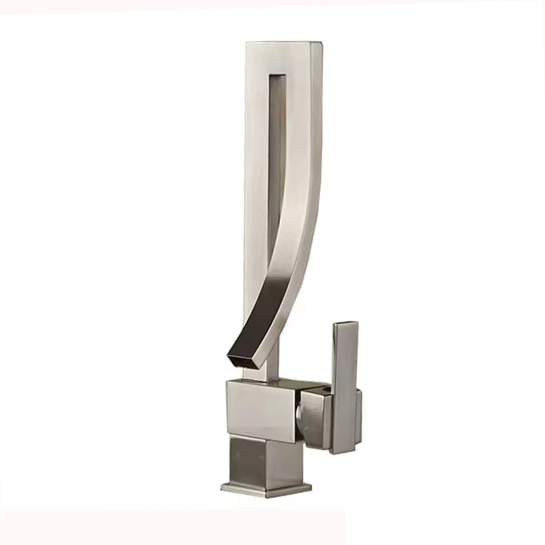 Brass Single Handle Waterfall Basin Faucet