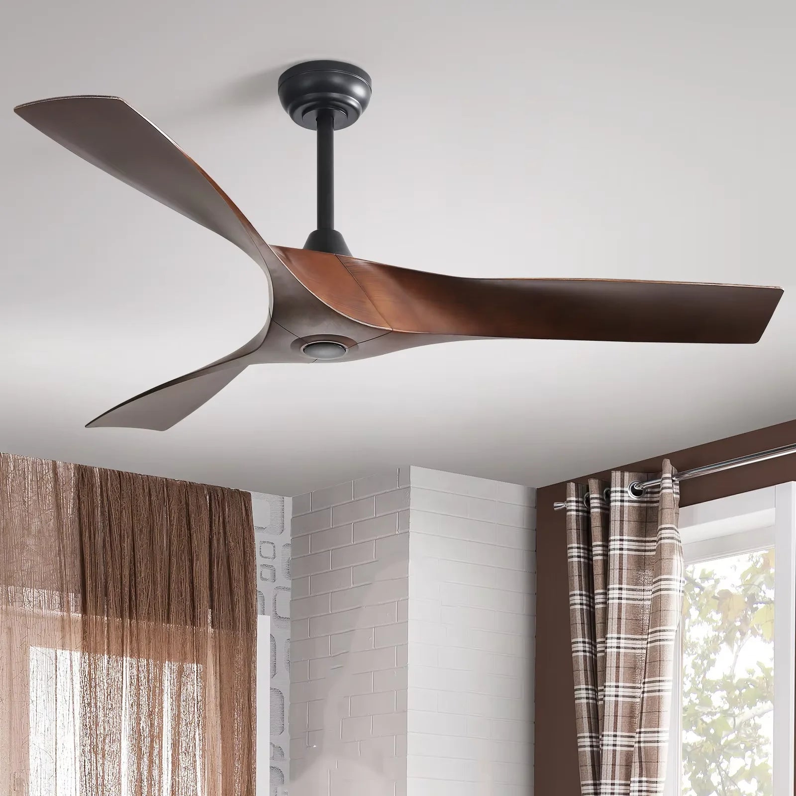 Modern 52-inch Ceiling fan  DC 6-speed high wind with remote control for rooms