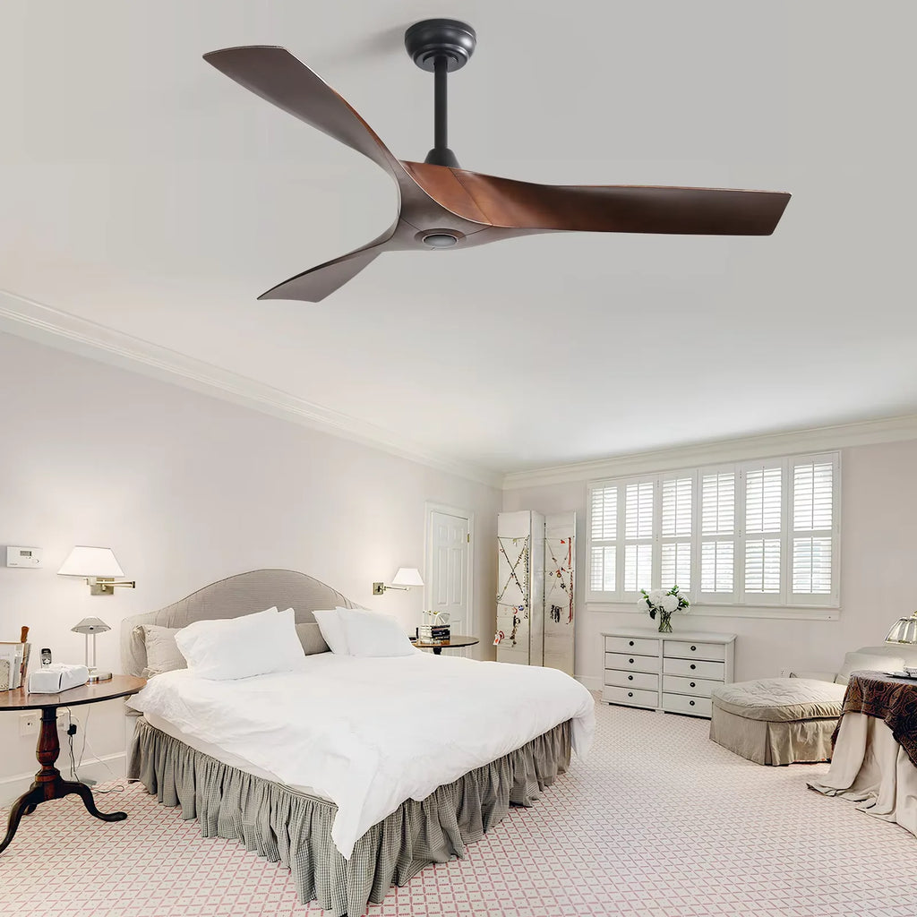 Modern 52-inch Ceiling fan  DC 6-speed high wind with remote control for rooms