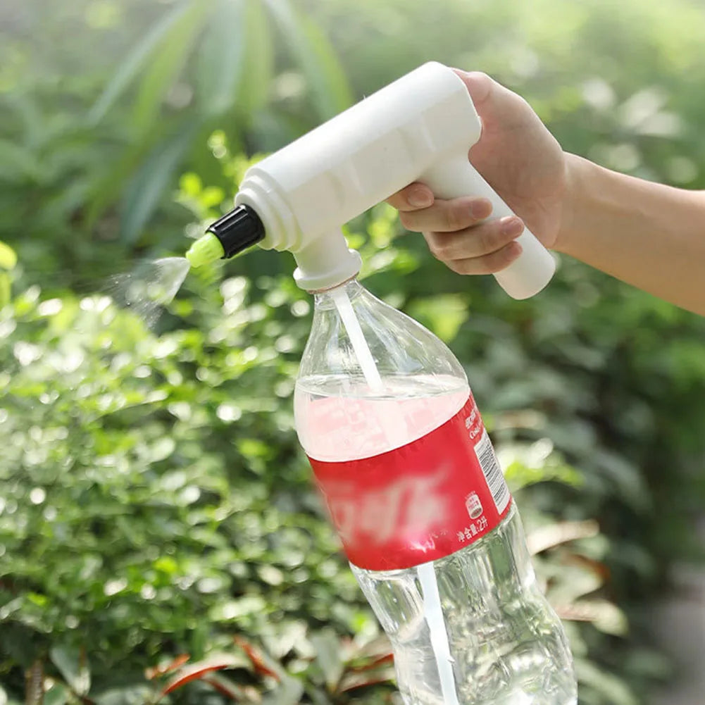 Electric Plant Spray Bottle Watering Can Head Multifunctional USB Garden Sprayer Greenhouses Garden Watering Supplies