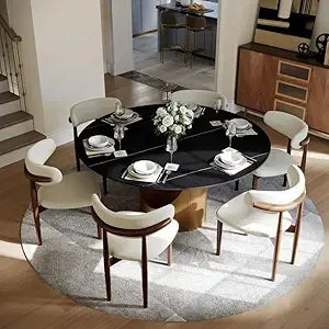 Round Dining Table for 4-6