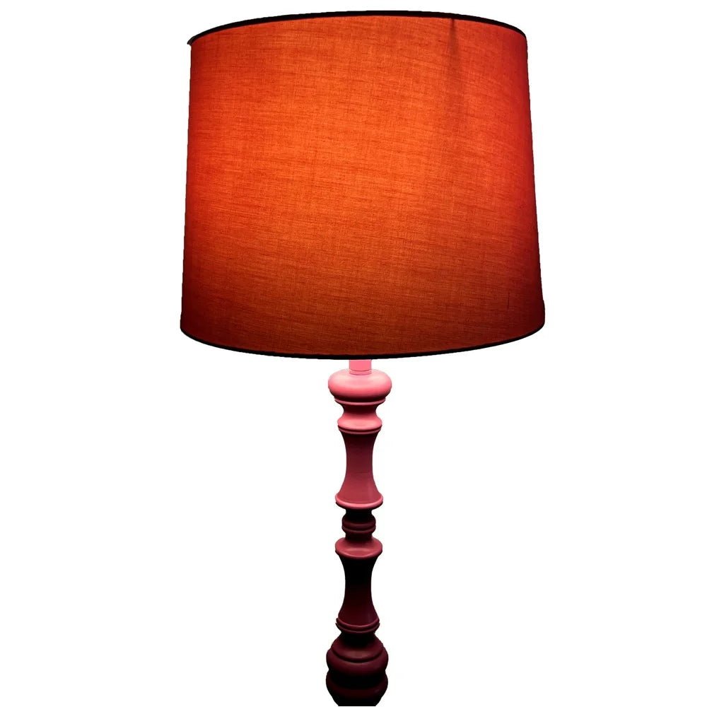 Floor Lamp with Soft Fabric Shade Ambient Lighting