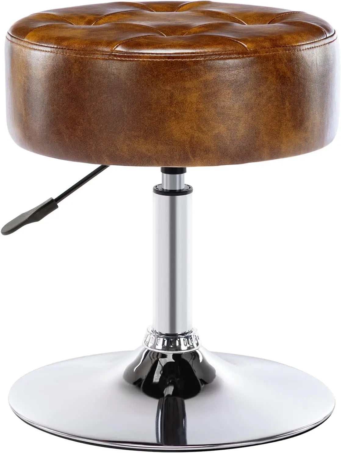 Leather Vanity Stool Makeup Stool