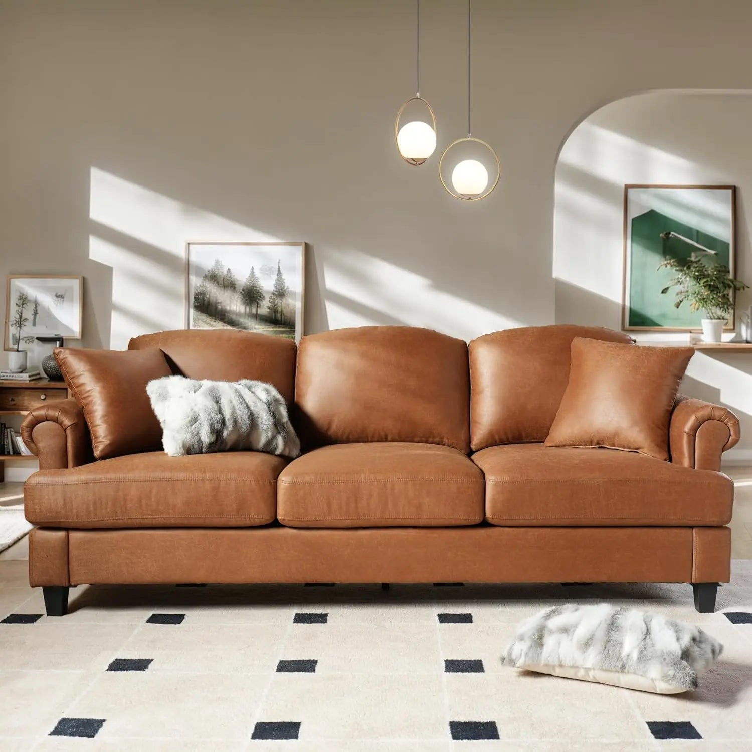 3 Seater Sofa Couch with Deep Seat