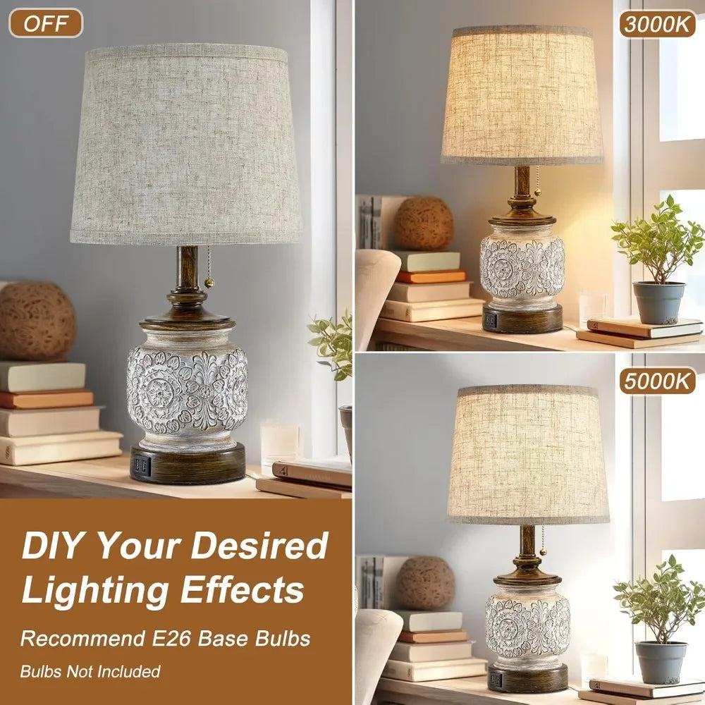 Vintage Traditional Rustic Lamps