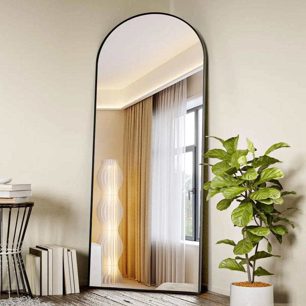 Arched Full Length Body Standing Floor Mirror