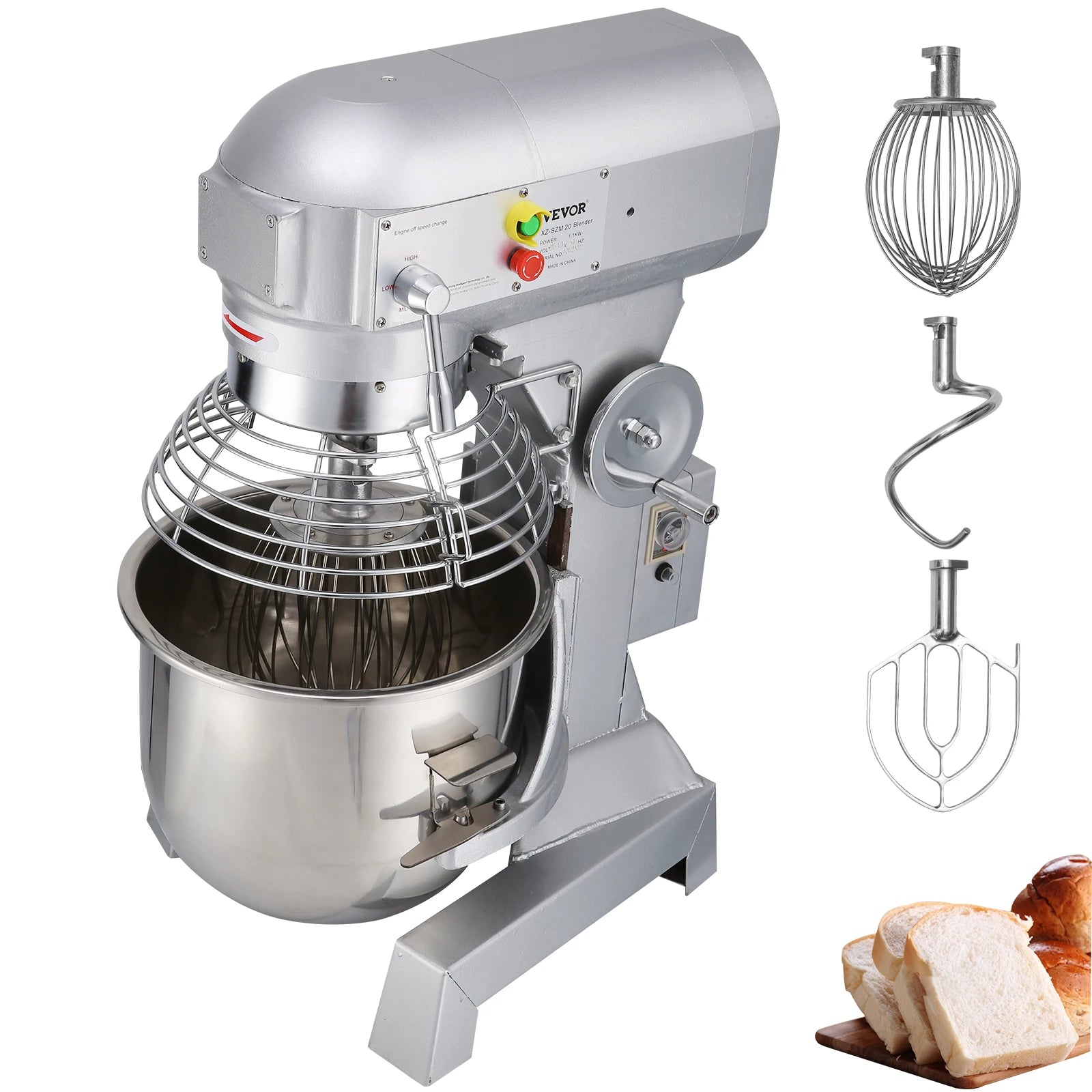 10-30L Electric Commercial Cream Egg Whisk Mixer