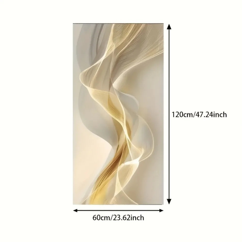 Abstract White Canvas Art