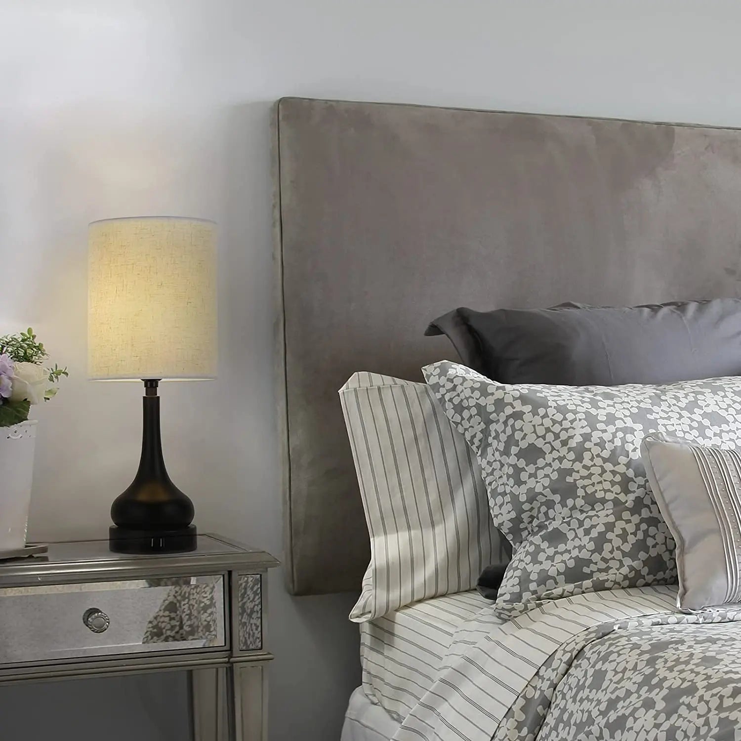 Table Lamps with Touch Control with USB Charging Ports