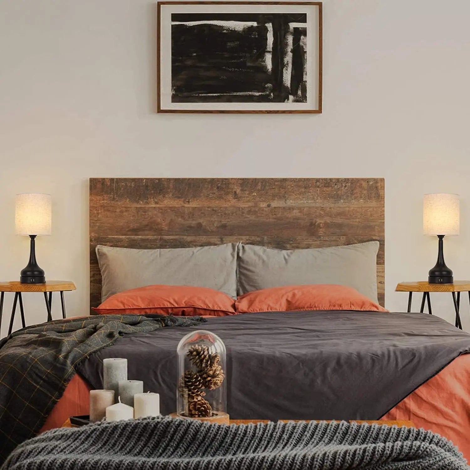 Table Lamps with Touch Control with USB Charging Ports