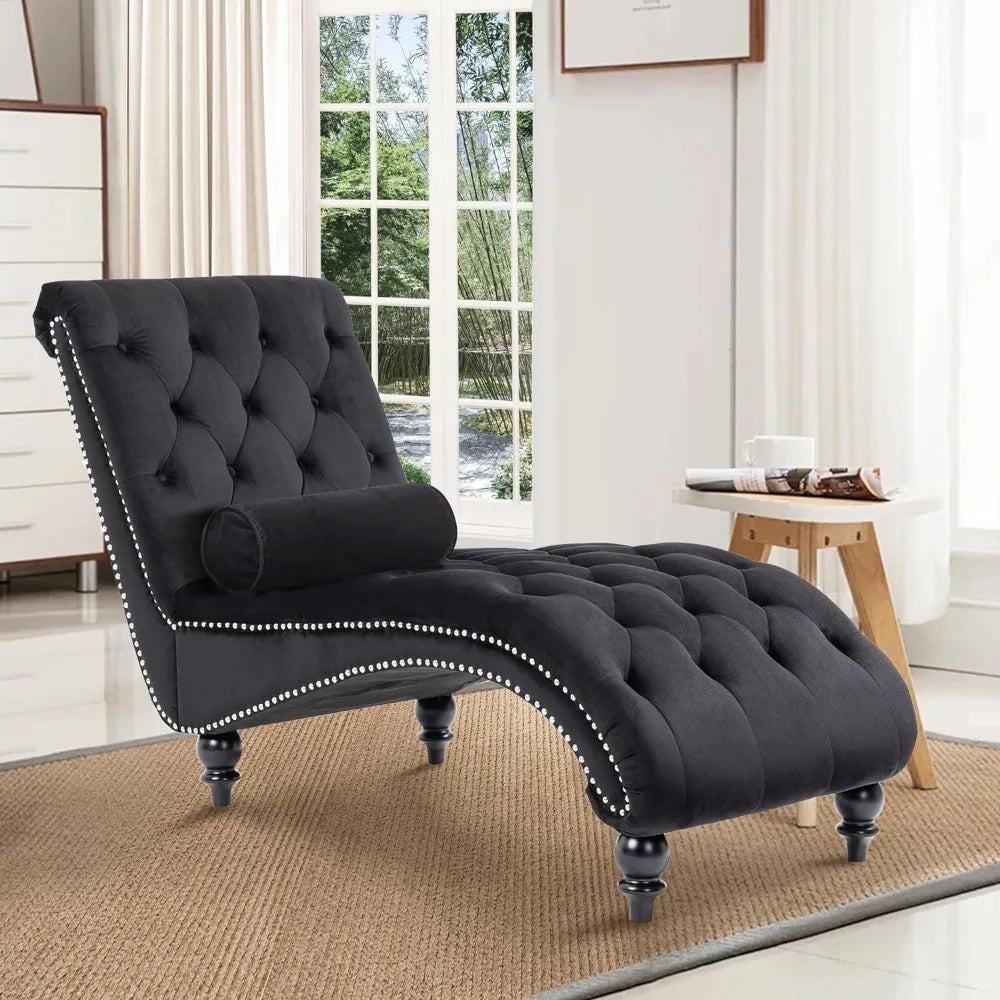 Tufted Chaise Lounge Chair