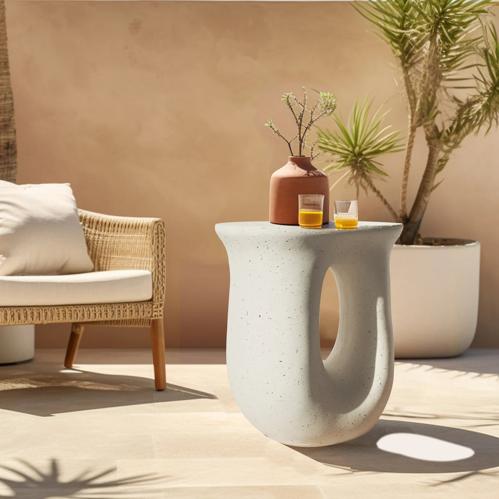 Pedestal Table Stand Plant Stand 17.7"