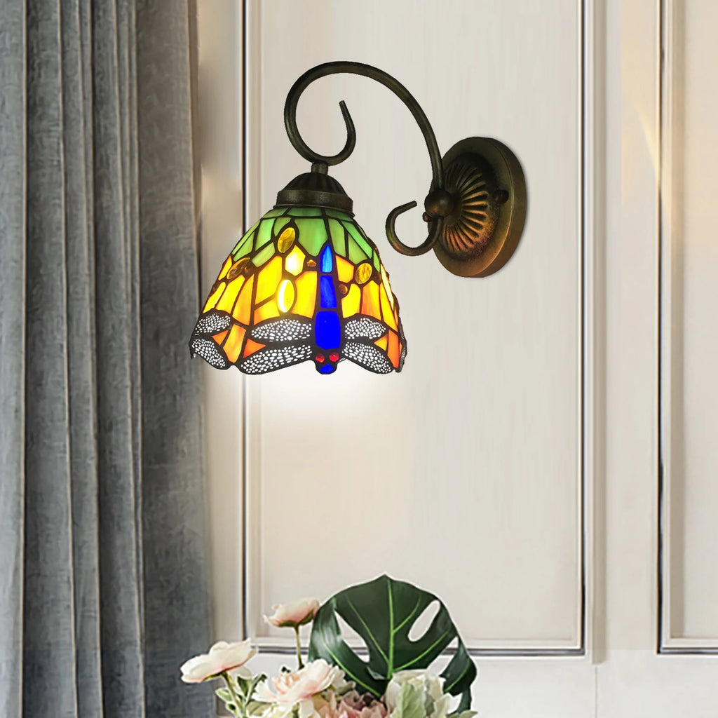 Stained Glass Wall Light