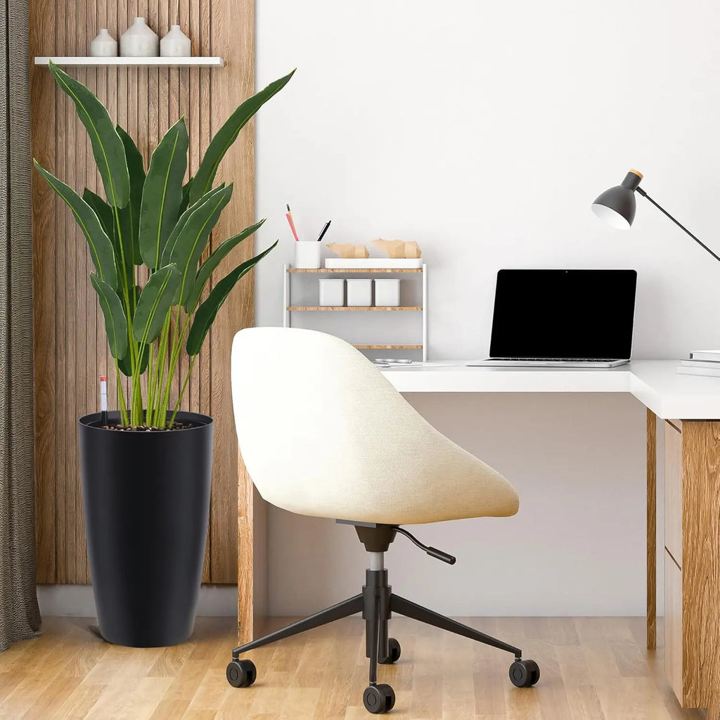 22" Tall Self Watering Planters Set of 2