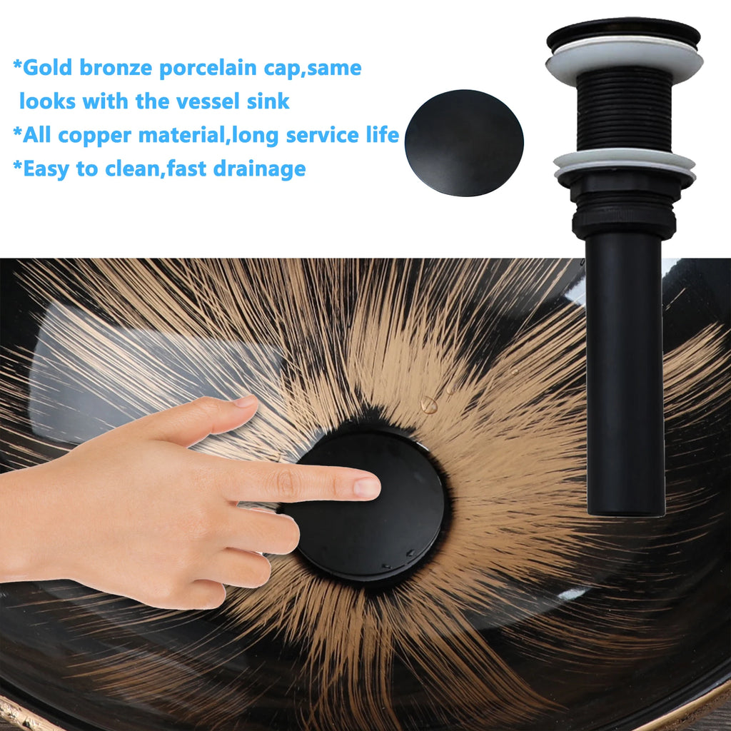 Ceramic Bathroom Vessel Sink Oval Bathroom Sink Above Counter