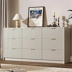 Black 9 Drawer Dresser