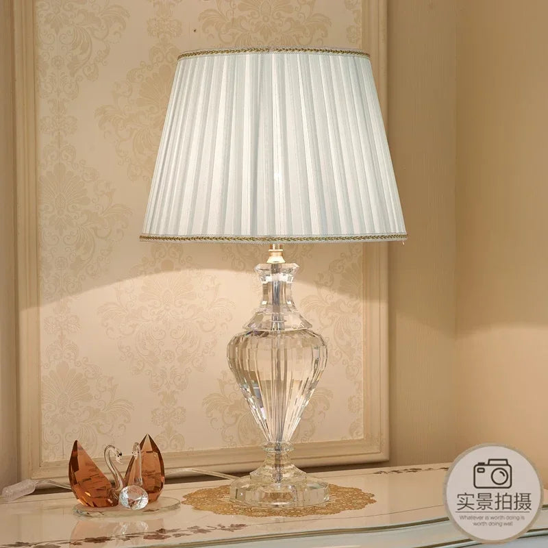 Nite Light Luxury Crystal Table Lamp