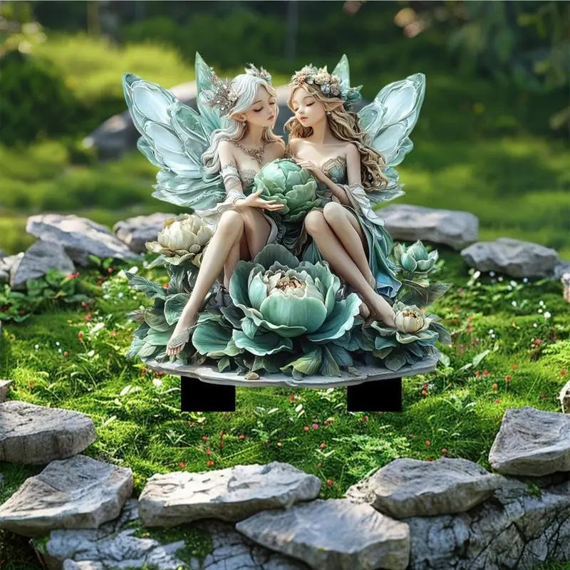 Garden Fairies Plant Pot