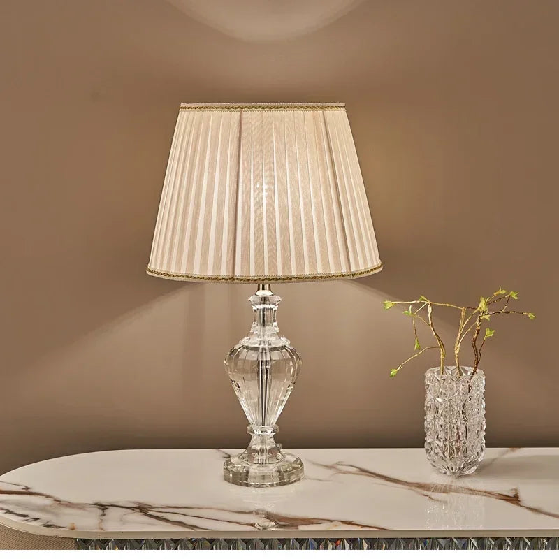 Nite Light Luxury Crystal Table Lamp