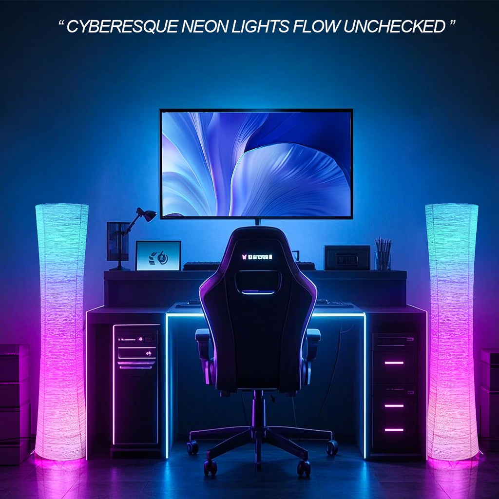 Paper LED smart lamp (color-changing)