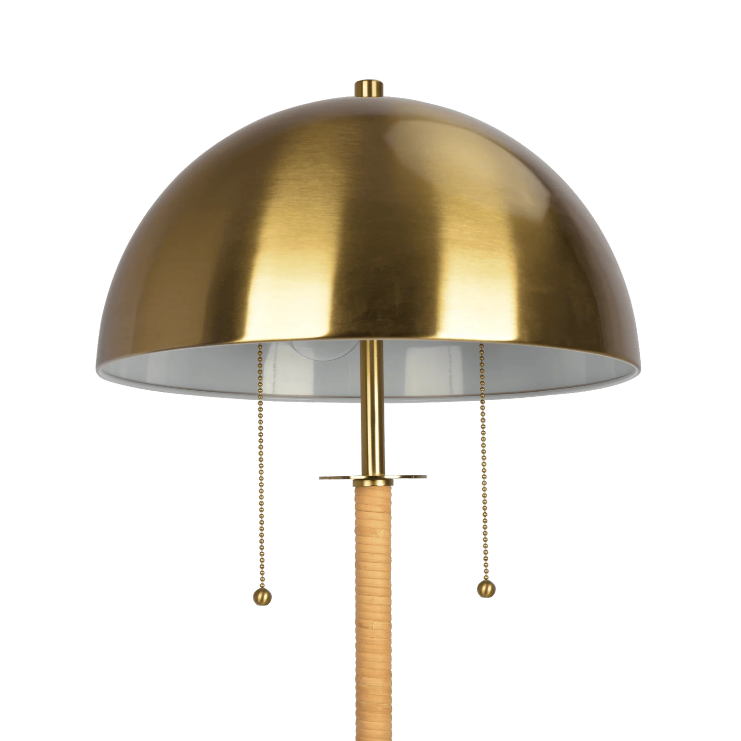 Light Gold Brass Floor Lamp