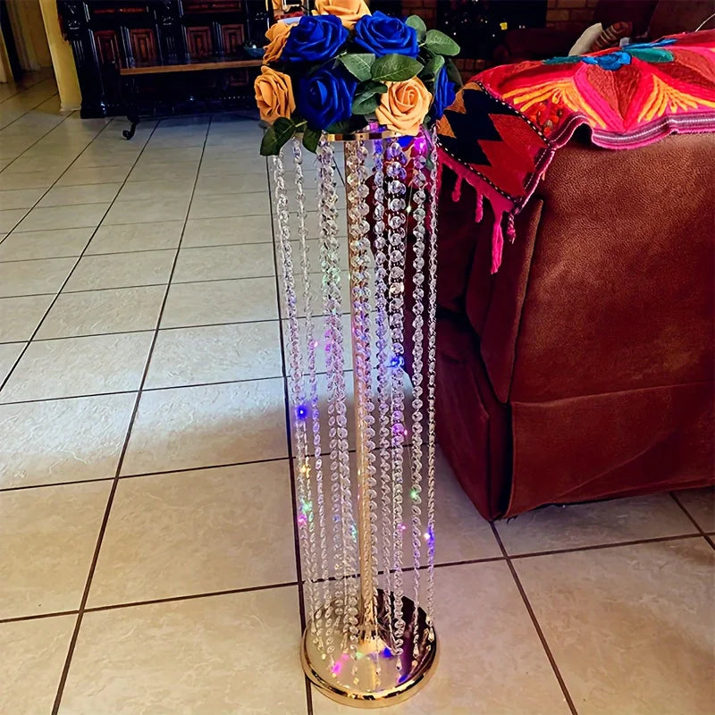 Tall Metal Vases 2 Pieces 35.43 Inch