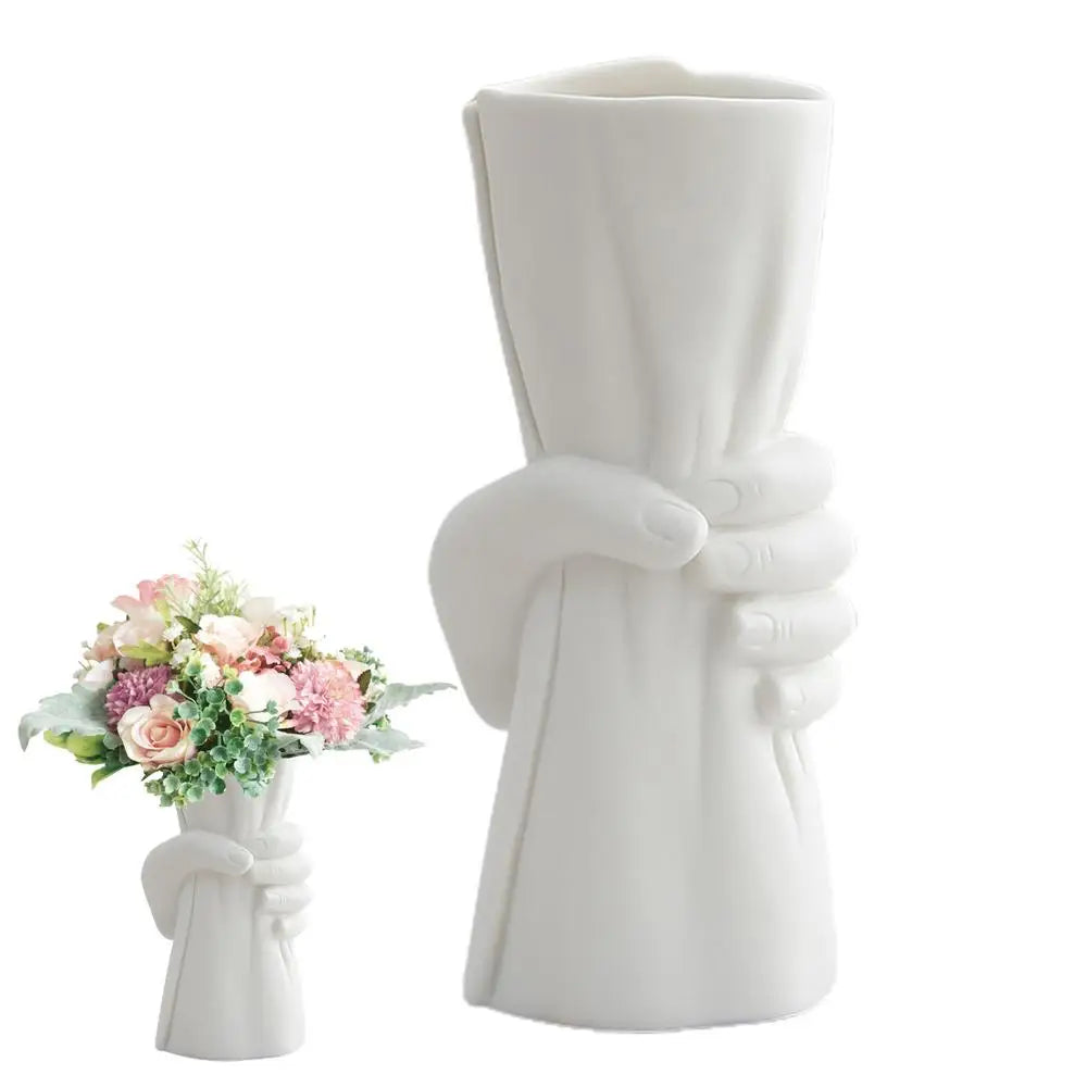 Ceramic Female Body Vase Abstract Art Flower Holder