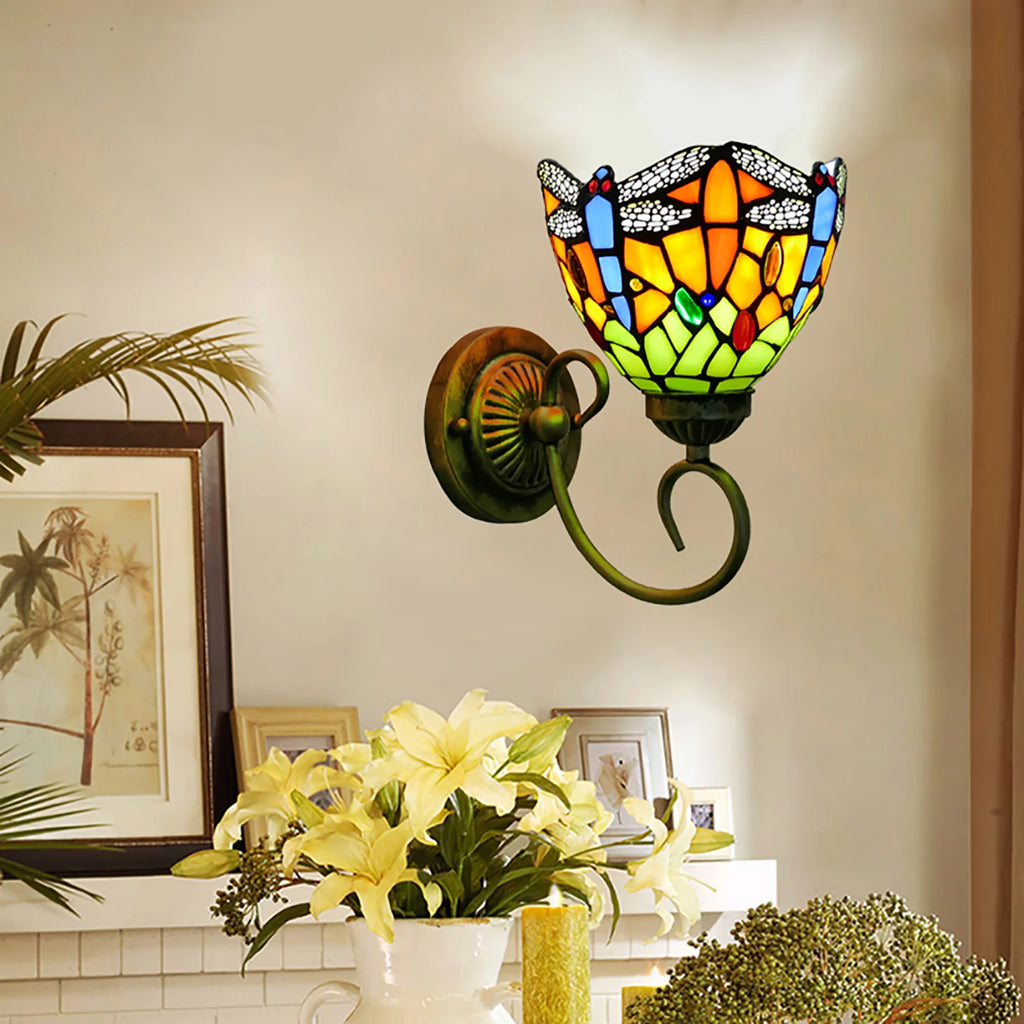Stained Glass Wall Light