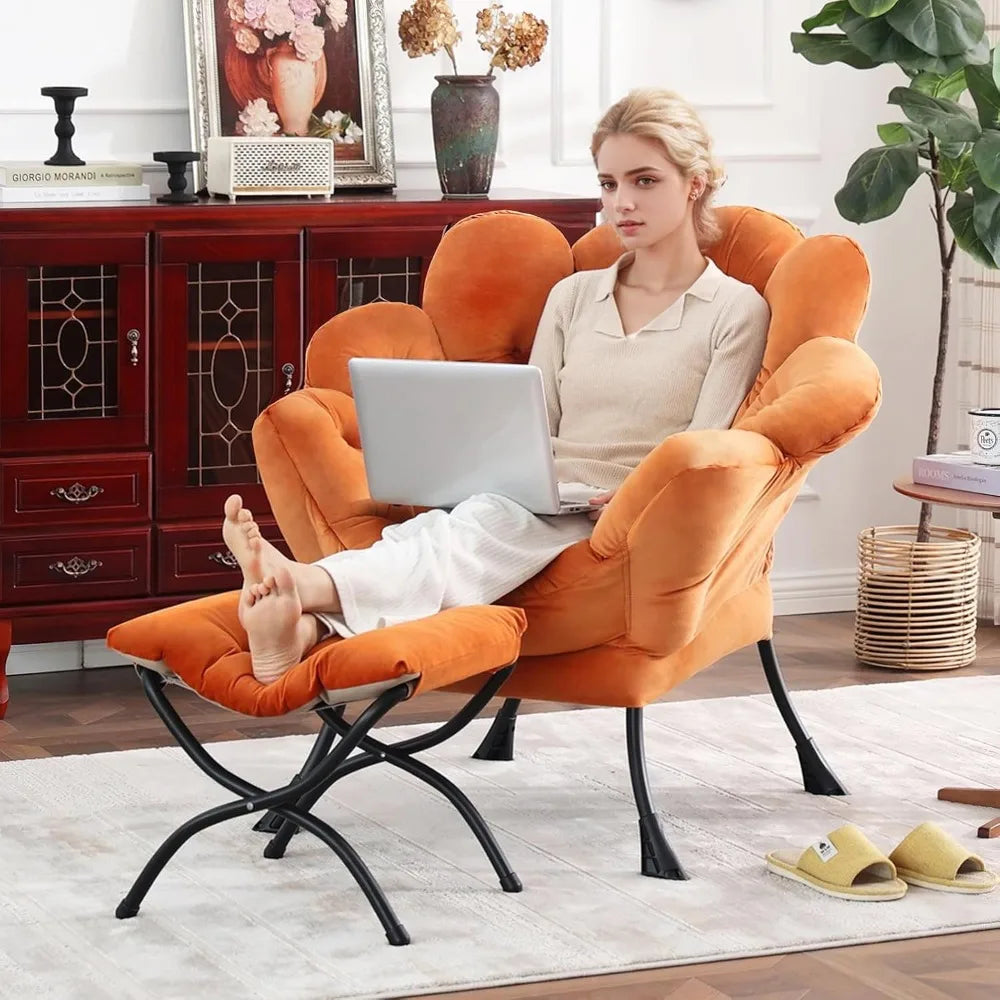 Lazy Chair with Ottoman