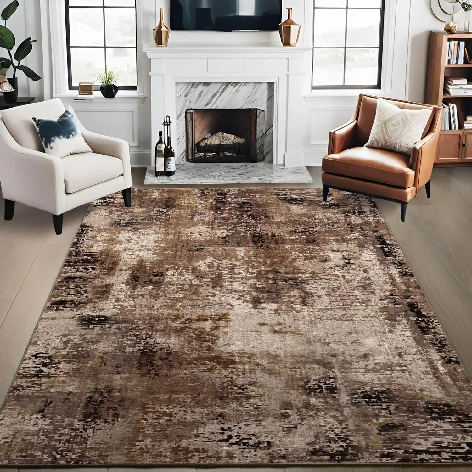 Modern Abstract Area Rug