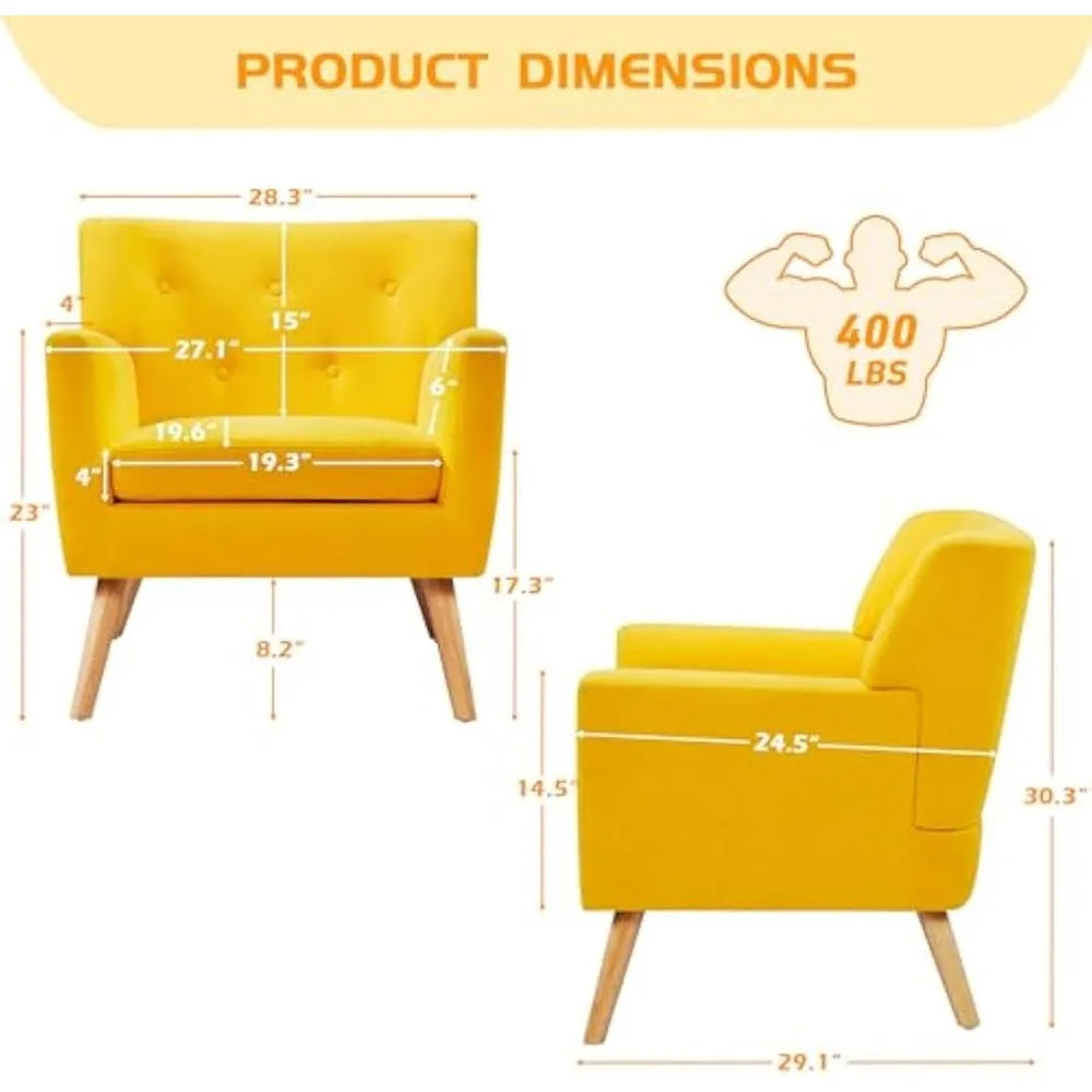 Mid-Century Modern Accent Chair