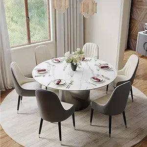 Round Dining Table for 4-6