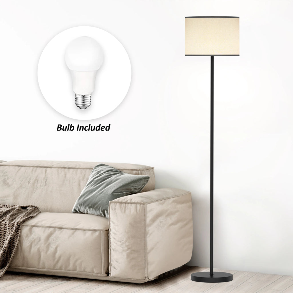 Traditional Floor Lamp with Remote Control